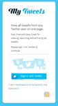 Mobile Screenshot of mytweets.com